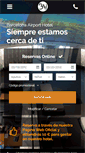 Mobile Screenshot of barcelonairporthotel.com